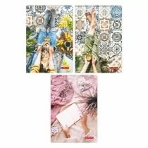 Herlitz Brulion klejony A5 Flat Lay kratka 96 kartek - Zeszyty szkolne - miniaturka - grafika 1