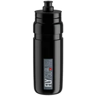 Shakery i bidony sportowe - Elite Bidon Elite FLY czarny, szara grafika, 750ml - miniaturka - grafika 1