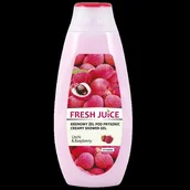 Kosmetyki do kąpieli - Fresh Juice litchi & raspberry kremowy żel pod prysznic 400ml - miniaturka - grafika 1