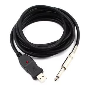 Interfejs Gitary na Jack 6,3mm na Usb laptop Pc 3m - Inne akcesoria gitarowe - miniaturka - grafika 6