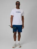 Spodenki męskie - 4F Spodenki dresowe męskie - turkusowe XXL - miniaturka - grafika 1