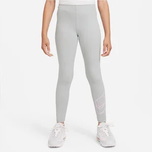 Legginsy Nike Sportswear Favorites DD6278 077 szar - Legginsy - miniaturka - grafika 1