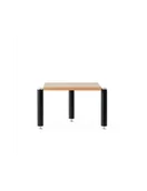 Głośniki - stojaki i akcesoria - Norstone Copenhagen Module 3 Oak/Black – moduł stolika Hi‑Fi, wysokość 36 cm Oak - miniaturka - grafika 1