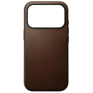 Etui NOMAD Modern Leather MagSafe do Apple iPhone 17 Pro Brązowy - Etui i futerały do telefonów - miniaturka - grafika 1