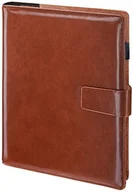 Kalendarze - Kalendarz 2026 A4 dzienny Cambridge Premium brązowy magnetyczny - miniaturka - grafika 1