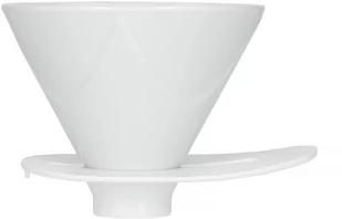 Hario - V60 MUGEN - Ceramiczny Dripper - Biały - Zaparzacze i kawiarki - miniaturka - grafika 1