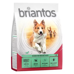Briantos Adult, jagnięcina & ryż - 1 kg - Sucha karma dla psów - miniaturka - grafika 1