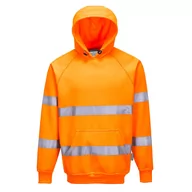 Odzież robocza - Bluza ostrzegawcza z kapturem Pomarańczowy 4XL - miniaturka - grafika 1