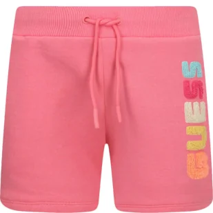 GUESS ACTIVE Szorty | Regular Fit - Spodnie i spodenki dla dziewczynek - miniaturka - grafika 1