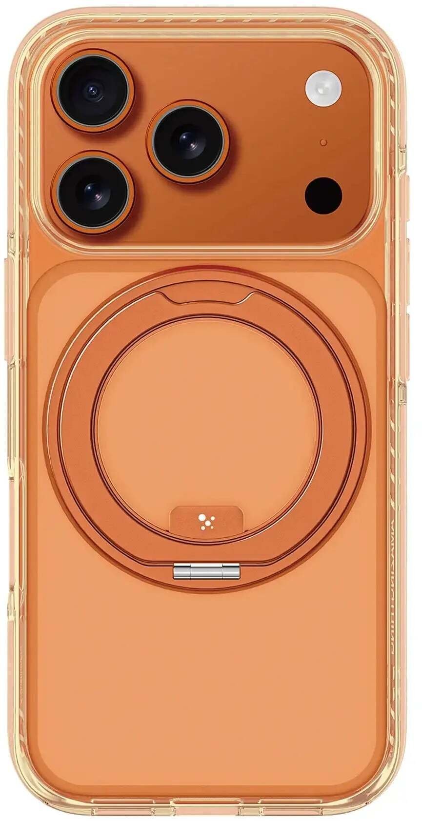 Amazingthing Titan Pro Spin Drop Proof Case 3 Lens iPhone 17 Pro Titan Orange