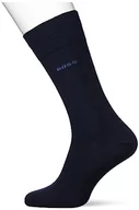 Skarpetki męskie - BOSS Męskie skarpety bambusowe, 2-pak RS VI Bamboo Regular Socks, ciemnoniebieskie, 43-46, ciemnoniebieski, 46 EU - miniaturka - grafika 1