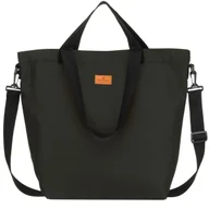 Torebki damskie - Torba na zakupy damska PETERSON duża shopper bag na suwak miejska kieszonki na drobiazgi telefon szeroki odpinany pasek na ramię uchwyt do ręki mieś.. - miniaturka - grafika 1