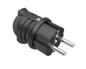 Kostki, złączki, wtyczki - Onnline Wtyczka gumowa NOVA kątowa - miniaturka - grafika 1