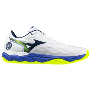 Męskie buty tenisowe Mizuno Wave Enforce Court AC White/Dazzling Blue/Lightning EUR 41 - Buty sportowe męskie Męskie buty tenisowe Mizuno Wave Enforce Court AC White/Dazzling Blue/Lightning EUR 41 - Buty sportowe męskie - miniaturka - grafika 1