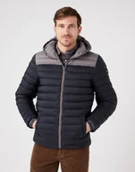 Kurtki męskie - Wrangler Puffer Jacket Męska Kurtka Przejściowa Black W4B1Wa100-4Xl - miniaturka - grafika 1
