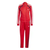Spodnie damskie - Damski Dres ADIDAS W TEAMSPORT TS IX1109 – Czerwony - miniaturka - grafika 1