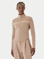 Bluzy damskie - Guess Bluza V6GQ04 K2911 Beżowy Regular Fit - miniaturka - grafika 1