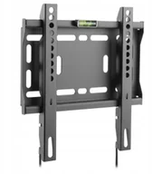 Uchwyty do telewizora - Fiber Novelty C12F - Mocny stały kompaktowy uchwyt do telewizorów LCD LED do 50 kg - miniaturka - grafika 1