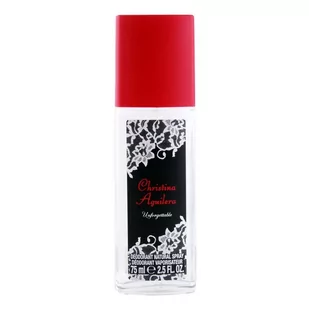 Christina Aguilera Unforgettable 75ml - Dezodoranty i antyperspiranty dla kobiet - miniaturka - grafika 1