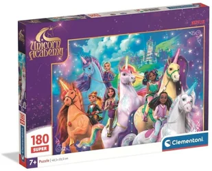 CLE puzzle 180 Super UnicornAcademy 29802 - Puzzle - miniaturka - grafika 1