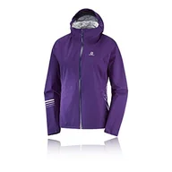 Kurtki damskie - SALOMON Damska kurtka Lightning Wp Jacket fioletowy Parachute Purple XL - miniaturka - grafika 1