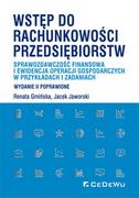 Ekonomia - Wstęp do rachunkowości przedsiębiorstw Gmińska Renata Jaworski Jacek - miniaturka - grafika 1