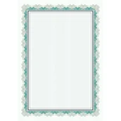 Przybory szkolne - Dyplom Falbala zielona 170g/m2 25szt 218517 - miniaturka - grafika 1