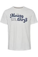 Koszulki męskie - Blend T-shirt męski, 110602/Snow White, S - miniaturka - grafika 1