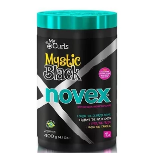 Black NOVEX My Curls Mystic Deep Hair Mask 400 gr - Maski do włosów - miniaturka - grafika 1