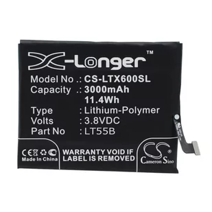 LeTV 1 / LT55B 3000mAh 11.40Wh Li-Polymer 3.8V (Cameron Sino) - Baterie do telefonów - miniaturka - grafika 1