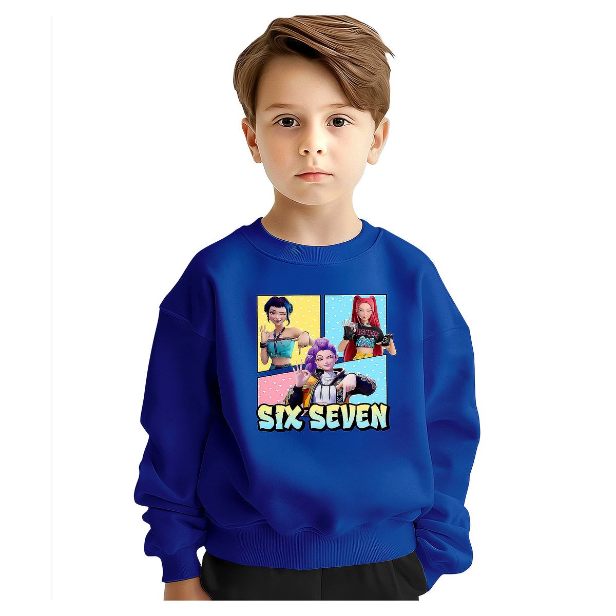 BLUZA DZIECIĘCA 67 SIX SEVEN VIRAL HUNTRIX 134-140 DLA CHŁOPCA DZIEWCZYNKI