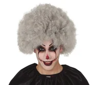 Dodatki do strojów karnawałowych - Peruka Klauna Siwa - miniaturka - grafika 1