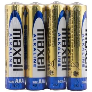 Maxell Baterie alkaliczne LR03/AAA 4szt. 790233.04.CN - Baterie i akcesoria - miniaturka - grafika 1