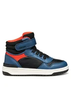 Buty dla chłopców - Geox Sneakersy J Washiba J46LQB 05415 C0052 S Granatowy - miniaturka - grafika 1