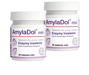 DOLFOS AmylaDol Mini 2x90tab - Suplementy i witaminy dla psów - miniaturka - grafika 1