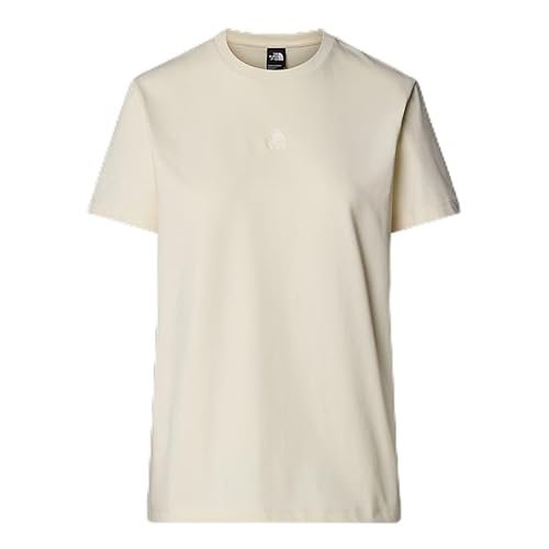 The North Face NF0A8C38QLI W SS Logo RMST Relaxed Tee Damska koszulka White Dune rozmiar XXL, White Dune, XXL