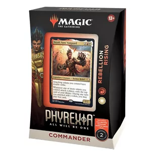 Magic the Gathering: Phyrexia - All Will Be One - Commander Deck REBELLION RISING - Gry karciane - miniaturka - grafika 1