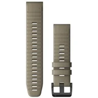 Akcesoria do smartwatchy - GARMIN Pasek silikonowy na nadgarstek QuickFit 22 ciemny piasek 010-12863-02 - miniaturka - grafika 1