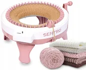 Maszyny do szycia - MASZYNA DZIEWIARSKA DO ROBIENIA NA DRUTACH WRZECIONO 48 IGIEŁ ZESTAW - miniaturka - grafika 1