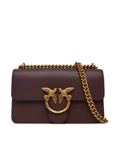 PINKO Torebka Love One Mini Dc Al 25-26 PLTT 100074 A0F1 Bordowy - Torebki damskie - miniaturka - grafika 1