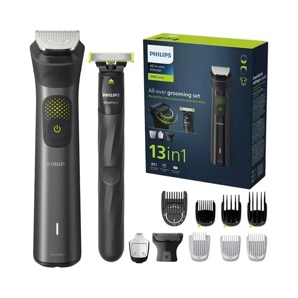 Maszynka do strzyżenia Philips 15w1 do nosa brody ciała MG9540/15 +OneBlade