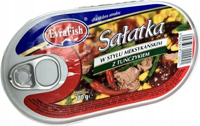 EVRA SAŁATKA MEKSYKAŃSKA Z TUŃCZYKIEM 170G