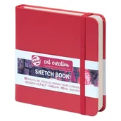 Notesy i bloczki - Talens Talens Art Creation SZKICOWNIK 12X12 CM 140 G RED uniw 322672-uniw - miniaturka - grafika 1