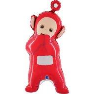 Balony i akcesoria - Balon foliowy Teletubis, czerwony, 81cm - miniaturka - grafika 1