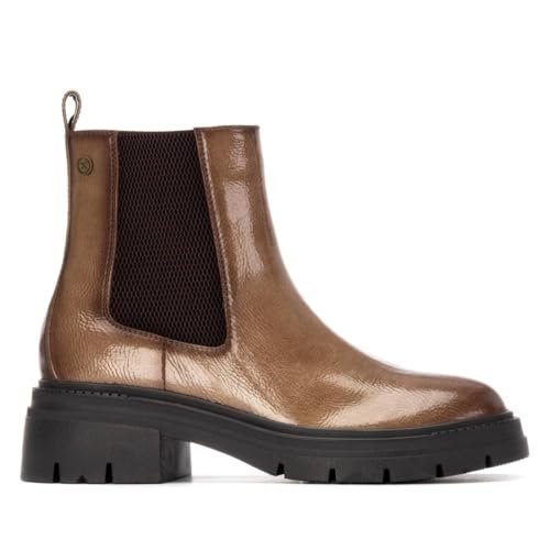 XTI 144297, Botki damskie, beżowe, 39 EU, beż, 39 EU