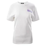 Koszulki i topy damskie - Damska Koszulka KARL LAGERFELD MINI KARL BALLOON LOGO TEE 211U1705-100 – Biały - miniaturka - grafika 1