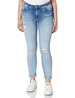 Spodnie damskie - ONLY Jeansy damskie o kroju skinny Fit OnlBLUSH Life MID RW AK DT, jasnoniebieski (light blue denim), L - miniaturka - grafika 1