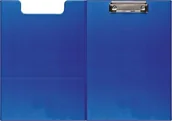 Deski z klipsem - Forofis Klip board z metalowym klipsem A4 zamykany 91244 niebieska PVC - miniaturka - grafika 1