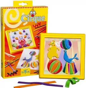 Totum CIRQUE Obrazki z gliny - Masy plastyczne - miniaturka - grafika 1