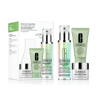 Zestawy kosmetyków damskich - Clinique Zestaw Even Tone Essentials peeling oczyszczający do twarzy + korektor do twarzy + koncentrat kotygujący i redukujący przebarwienia 50 ml - miniaturka - grafika 1